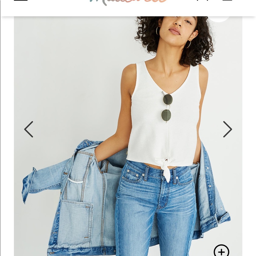 White madewell tank